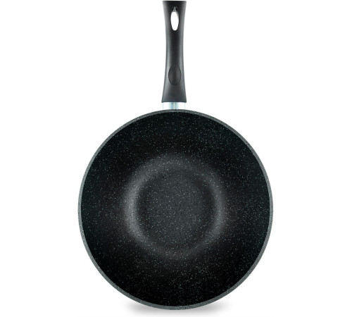 НЕВА МЕТАЛЛ ПОСУДА L3128Wi а/пр литая Вок 28см Гранит индукция