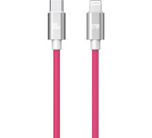 AKSBERRY (6900327590014) X165 Liquid silicone Type-C -Lightning, розовый