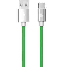 AKSBERRY (6900327650015) X165 Liquid silicone USB A -Type-C, зеленый