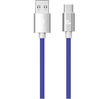 AKSBERRY (6900327660014) X165 Liquid silicone USB A -Type-C, синий