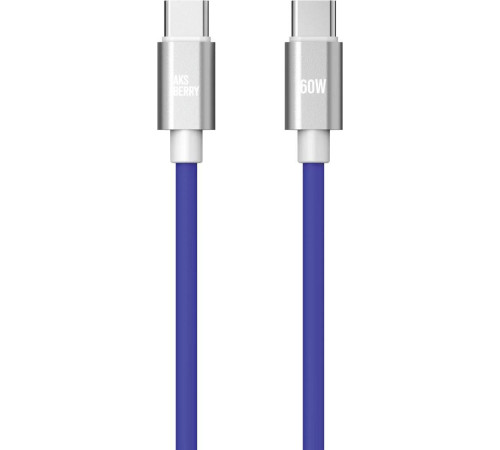 AKSBERRY (6900327690011) X165 Liquid silicone Type-C -Type-C, синий