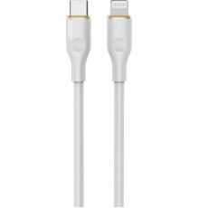 AKSBERRY (6900328100014) X162 Liquid silicone Type-C-Lightning, белый