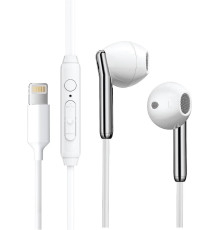 AKSBERRY (6900328310017) Y3 с микрофоном Lightning, белый