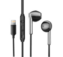 AKSBERRY (6900328320016) Y3 с микрофоном Lightning, черный