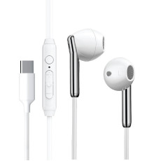 AKSBERRY (6900328340014) Y3 с микрофоном Type-C, белый