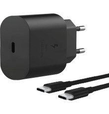 AKSBERRY (6900328410014) T25 25W PD + кабель Type-C, черный