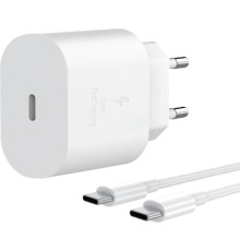 AKSBERRY (6900328420013) T25 25W PD + кабель Type-C, белый