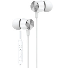 AKSBERRY (6900328360012) Y4 с микрофоном Type-C, белый