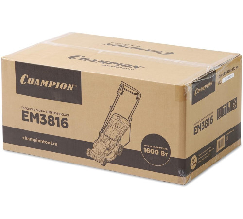 CHAMPION EM3816 1600Вт, 38см, мульчирование