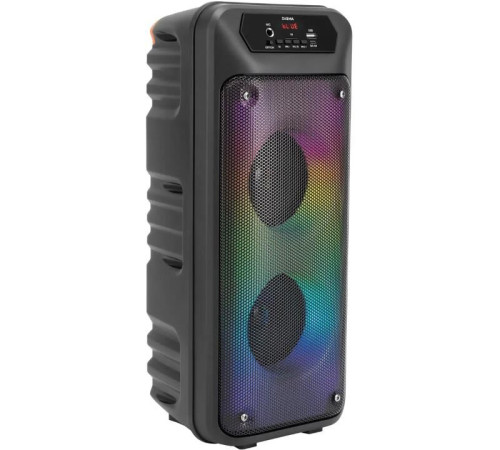 Минисистема DIGMA Минисистема D-MC1705 черный 40Вт FM USB BT micro SD