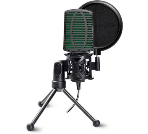 Микрофон RITMIX RDM-126 черный/зеленый