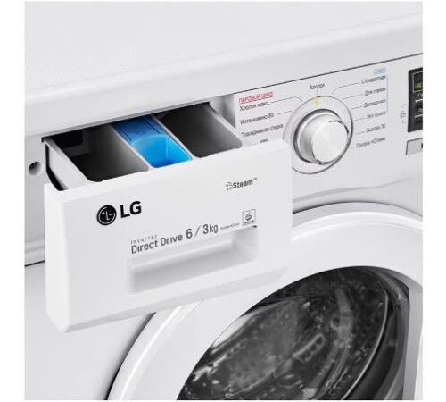 LG F1296CDS0X (с сушкой) белый