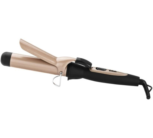 Щипцы для укладки волос BBK BST2502 черный/шампань