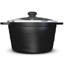 Кастрюля NEVA NG6640 а/пр литая 4,0л стекл/кр Granite