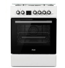 Плита газоэлектрическая MIU Harisma 61 Ld белая