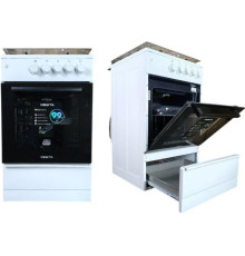 Плита газовая VESTA Bergamo VGG 50 10-G с Гк дух Белый с VD