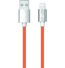 Дата-кабель AKSBERRY (6900344960012) X165 USB-A - Lightning 2.4 A 18W PD 1 м, оранжевый
