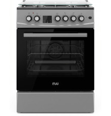Газоэлектрическая плита MIU Harisma 516 Lid серая